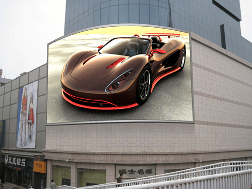  Как сделать изогнутый светодиодный экран для наружной рекламы