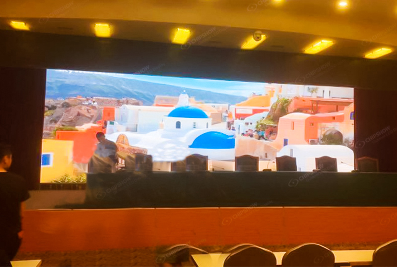 Внутренний экран конференц-связи высокой четкости P2.5 для правительственного учреждения в Китае