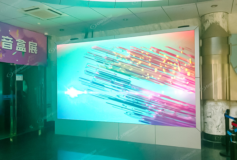Сверхпрозрачный светодиодный экран P1.5 с малым шагом в Шэньчжэньском музее науки и техники Баоань.