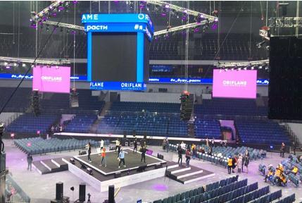 chipshow дебютировал на мероприятии по продвижению бренда oriflame