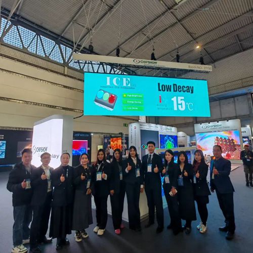 Совершенно новое светодиодное решение Chapshow на ISE-2015